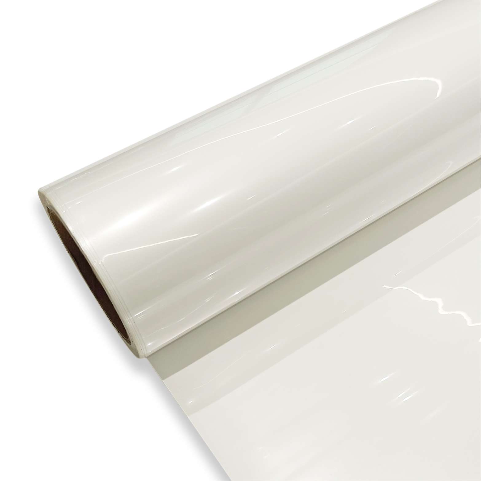 White double-sided adhesive tape without printing